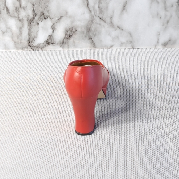 Just the Right Shoe By Raine Ravishing Red Mini Ceramic Red‎ Shoe Figurine - Picture 4 of 13